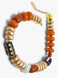 Collar Con Cuentas Efecto Vidrio