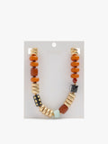 Collar Con Cuentas Efecto Vidrio