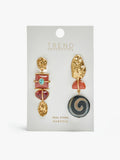 Pendientes Asimétricos Con Piedras