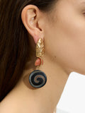 Pendientes Asimétricos Con Piedras
