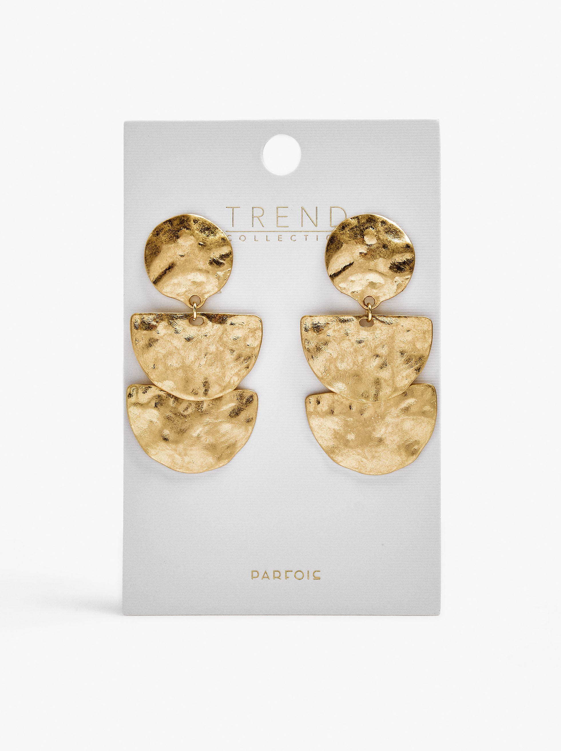Pendientes Maxi Con Forma Ovalada Largos