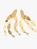 Pendientes Largos Con Formas Ovales
