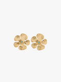 Pendientes Maxi Flor Con Piedra