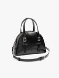 Bolso Tote Redondeado Con Bandolera