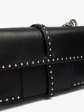 Bolso De Hombro Con Solapa Y Tachuelas