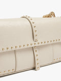 Bolso De Hombro Con Solapa Y Tachuelas
