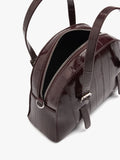 Bolso Tote Redondeado Con Textura