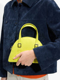 Bolso Tote Redondeado Con Textura