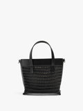 Bolso Tote Efecto Rafia Con Bandolera