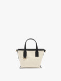 Bolso Tote Efecto Rafia Con Bandolera