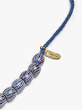 Collar Con Cuentas De Vidrio Colgante De Borla