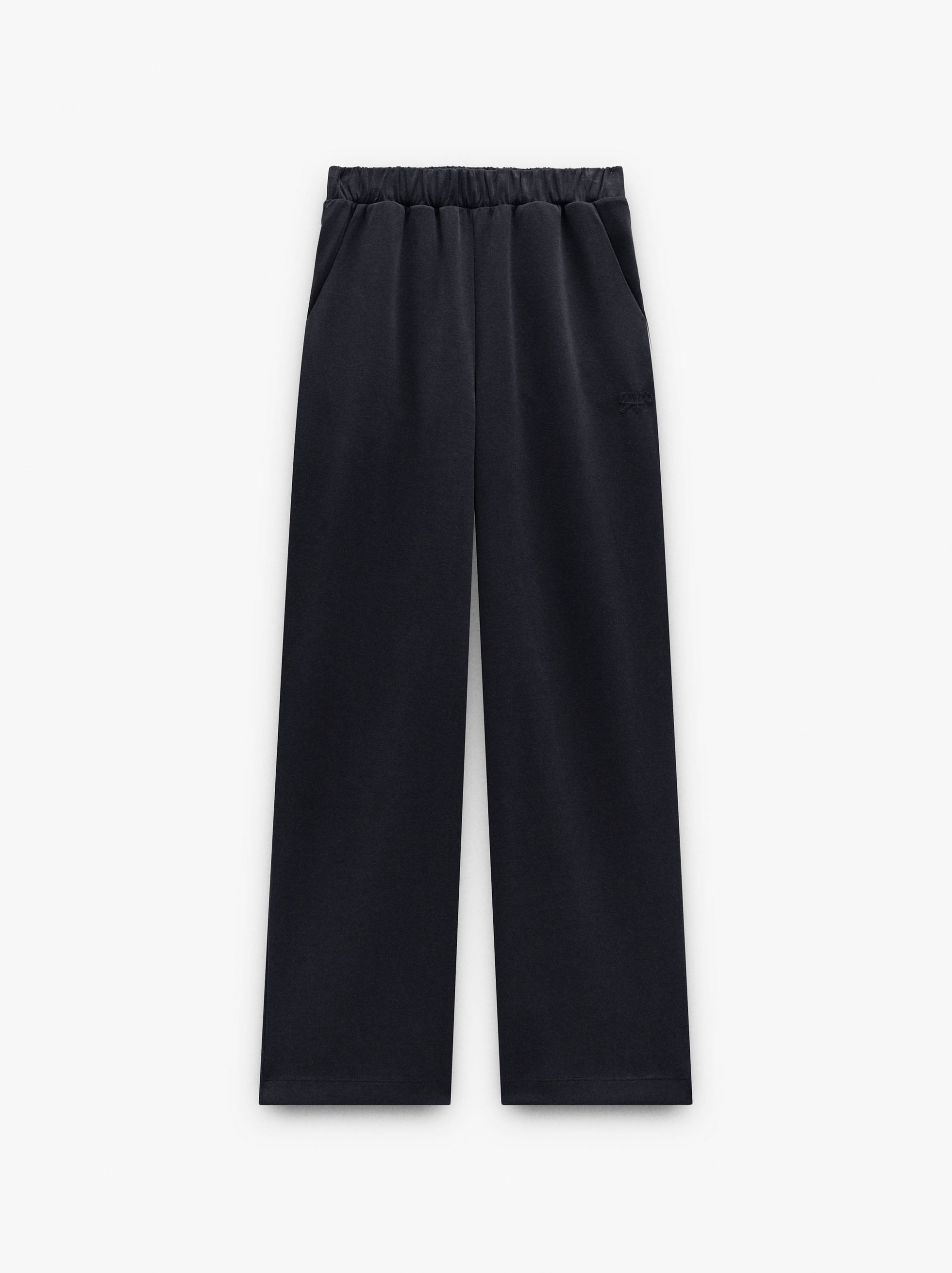 Pantalón Fluido Con Cintura Elástica Tacto Suave