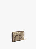 Cartera Básica Con Estampado Animal