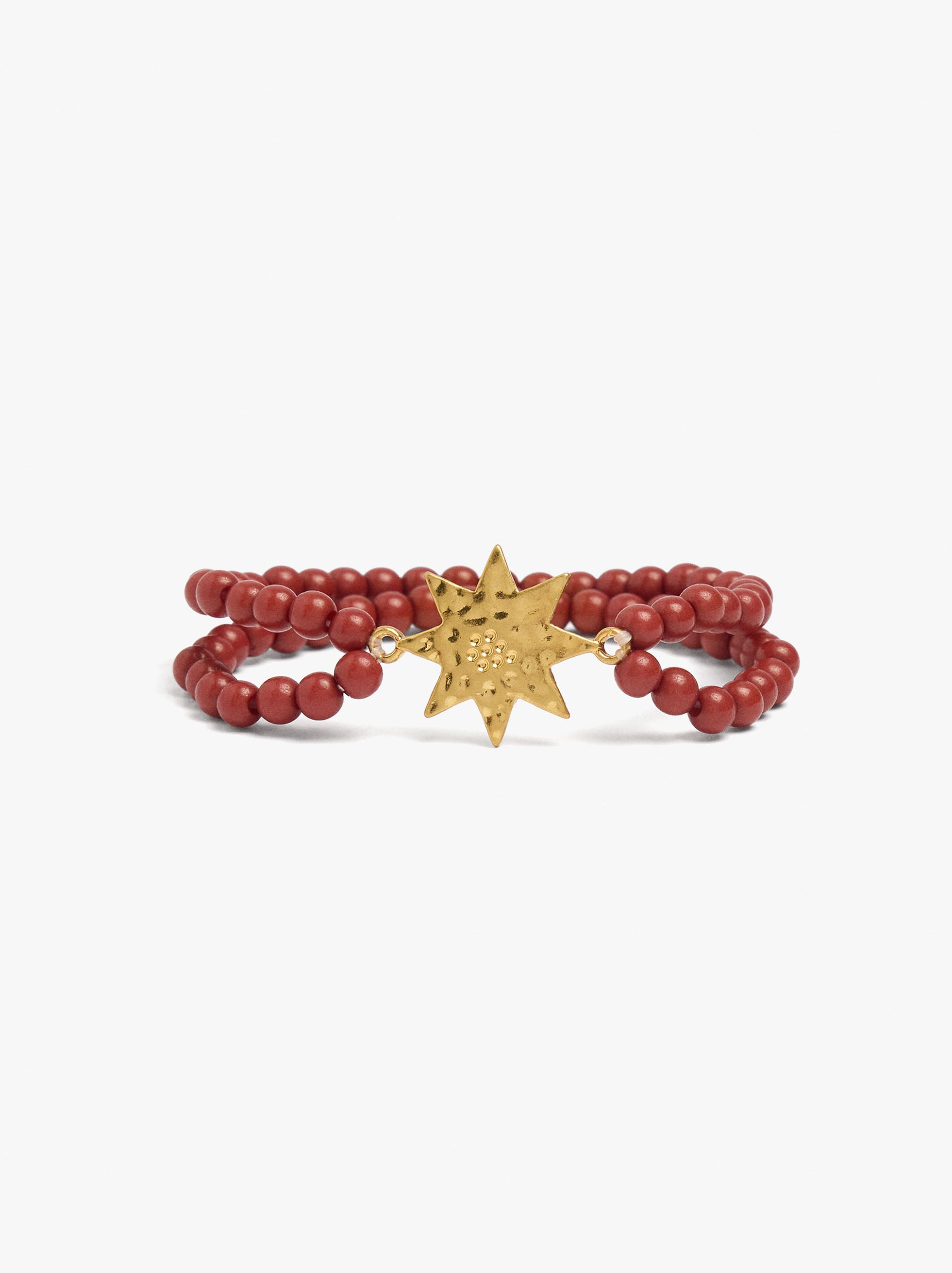 Pulsera Doble Con Charm De Estrella