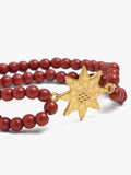 Pulsera Doble Con Charm De Estrella