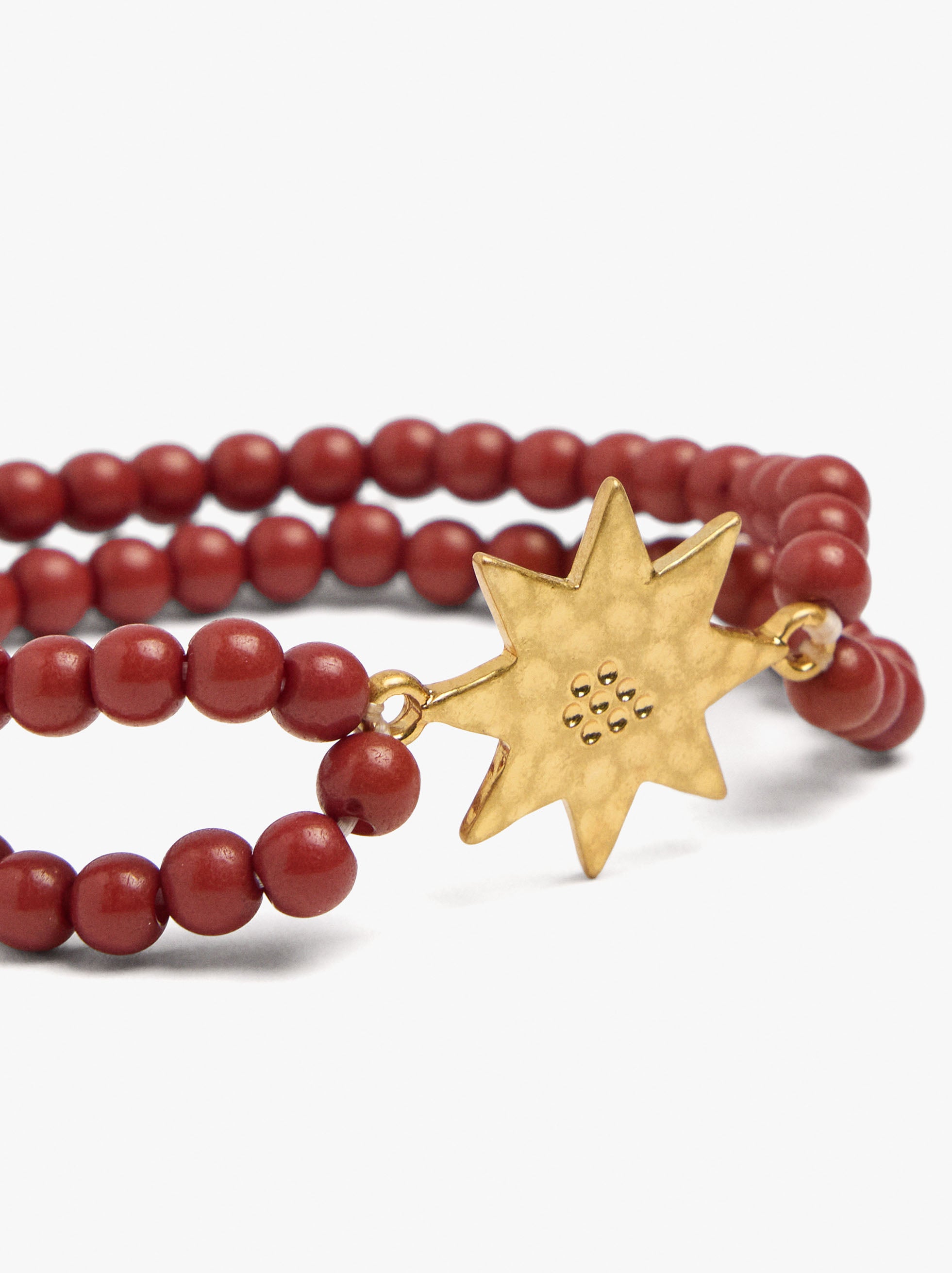 Pulsera Doble Con Charm De Estrella