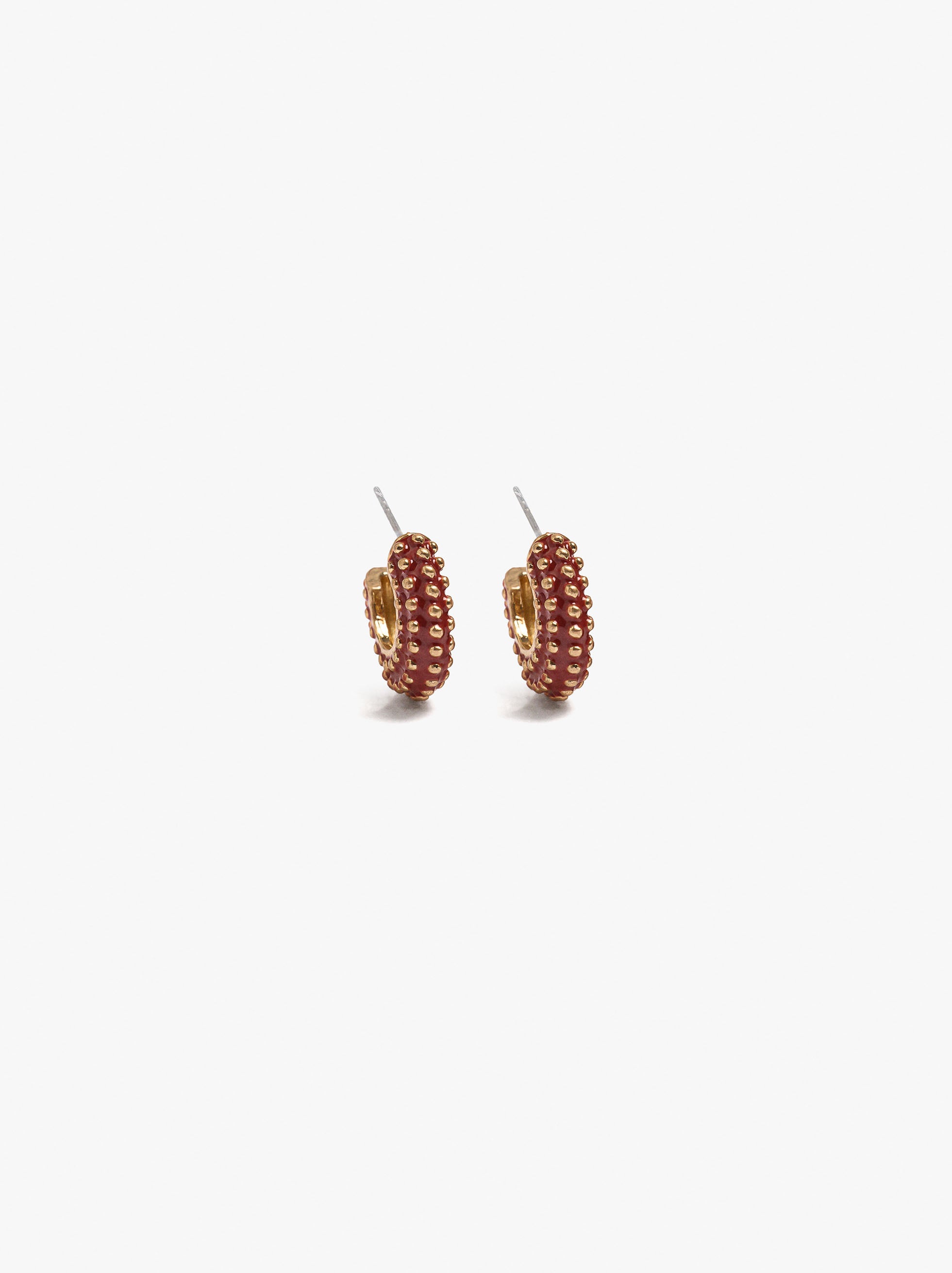 Aros Con Esmalte Y Relieve