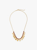 Collar Con Cuentas Y Medallas