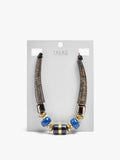 Collar Corto Segmentado Maxi Con Cuentas
