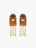Pendientes Maxi Redondos Y Barra