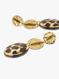 Pendientes Maxi Con Forma Ovalada Largos