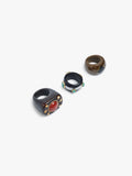 Set De Anillos Multicolor