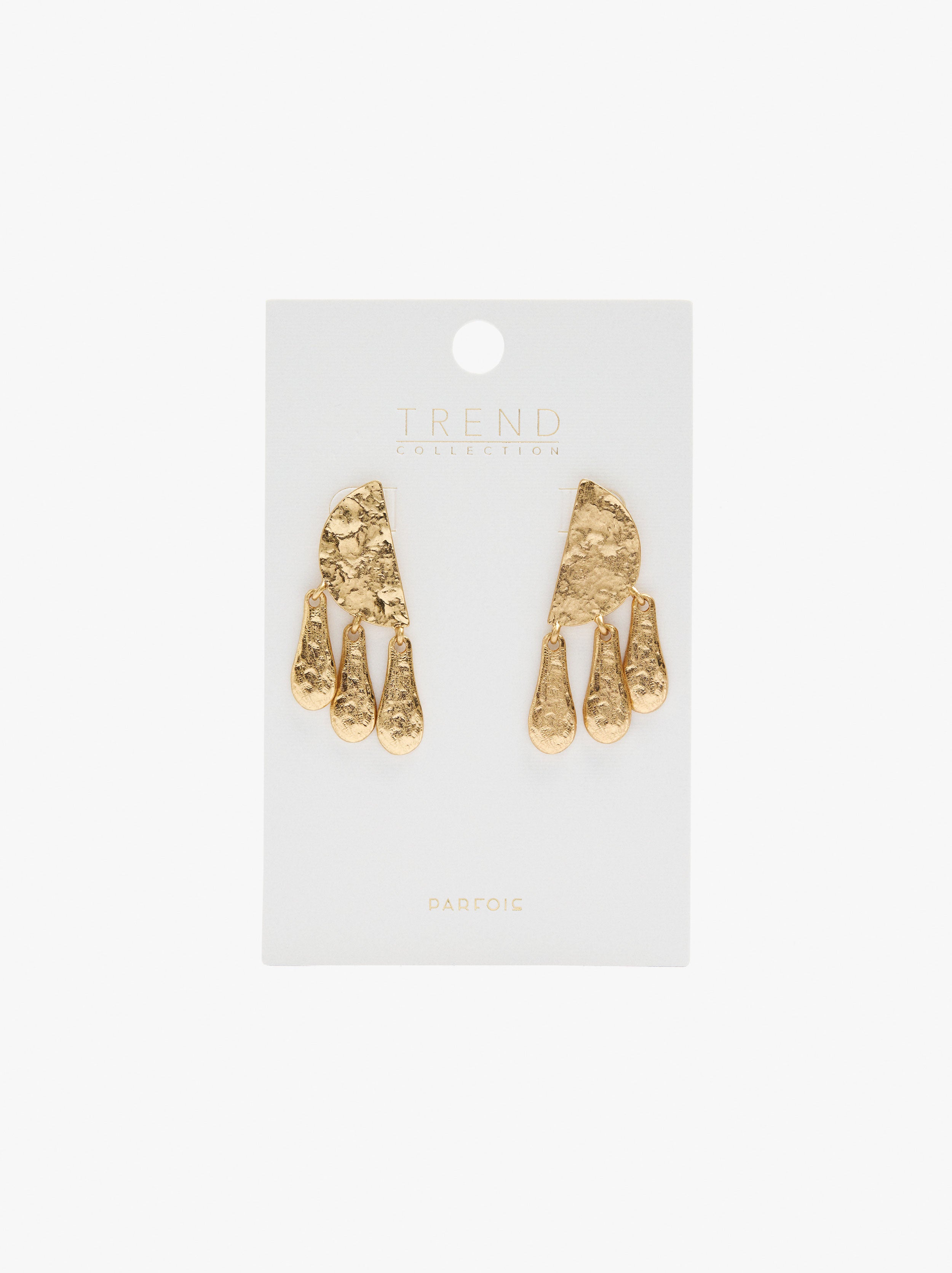 Pendientes Maxi Con Semicírculos