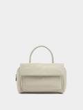 Bolso Tote De Nylon Con Doble Solapa