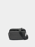 Bolso Bandolera De Nylon Con Solapa