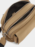 Bolso Bandolera De Nylon Con Solapa