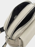 Bolso Bandolera De Nylon Con Solapa