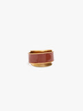 Anillo Ancho Con Esmalte