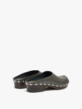 Zuecos De Piel Con Tachuelas