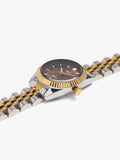 Reloj Bicolor Con Pulsera De Acero Inoxidable