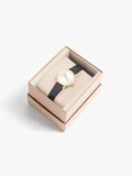 Reloj Redondo Pulsera Con Textura