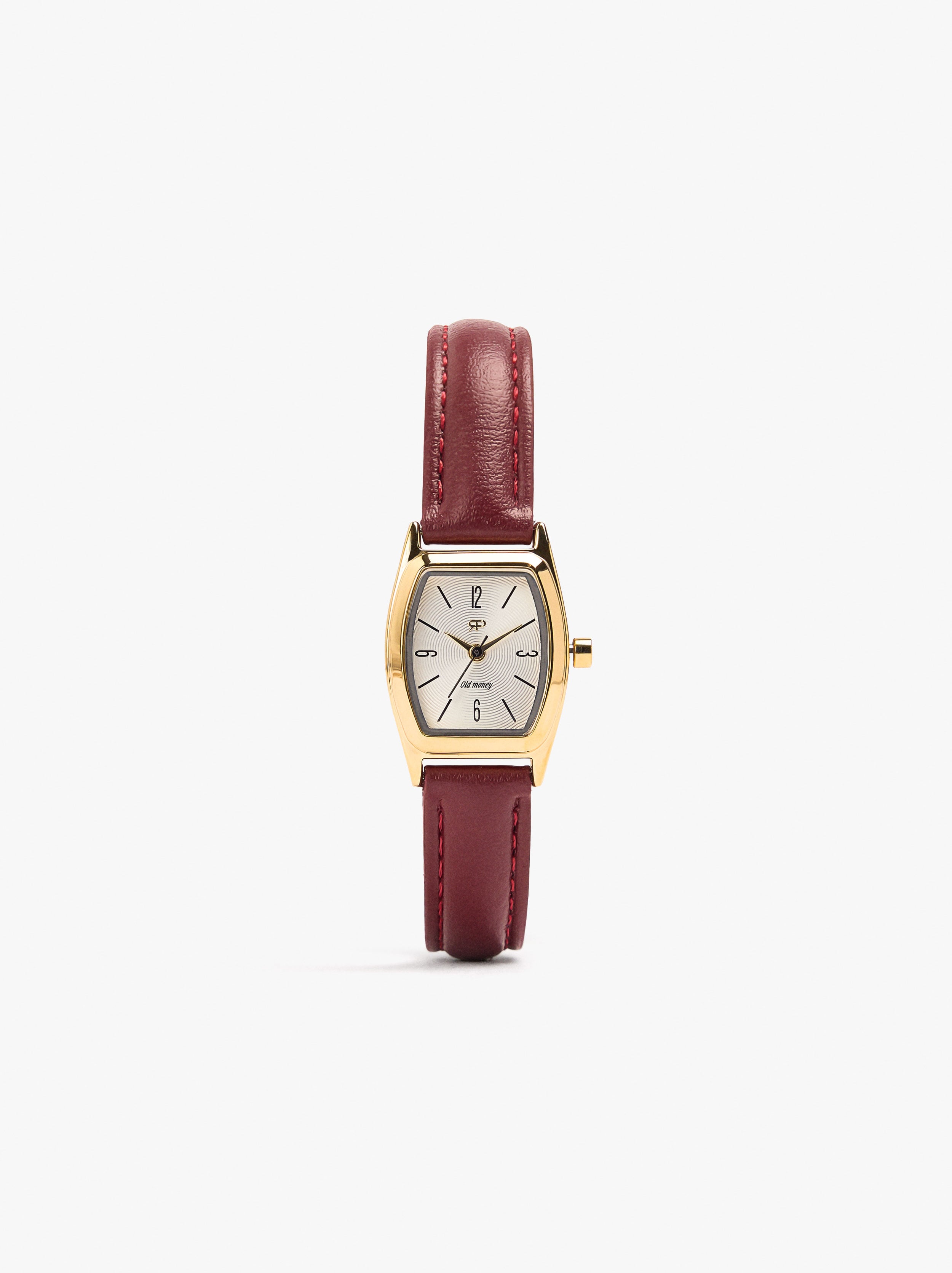Reloj Redondo Pulsera Con Textura