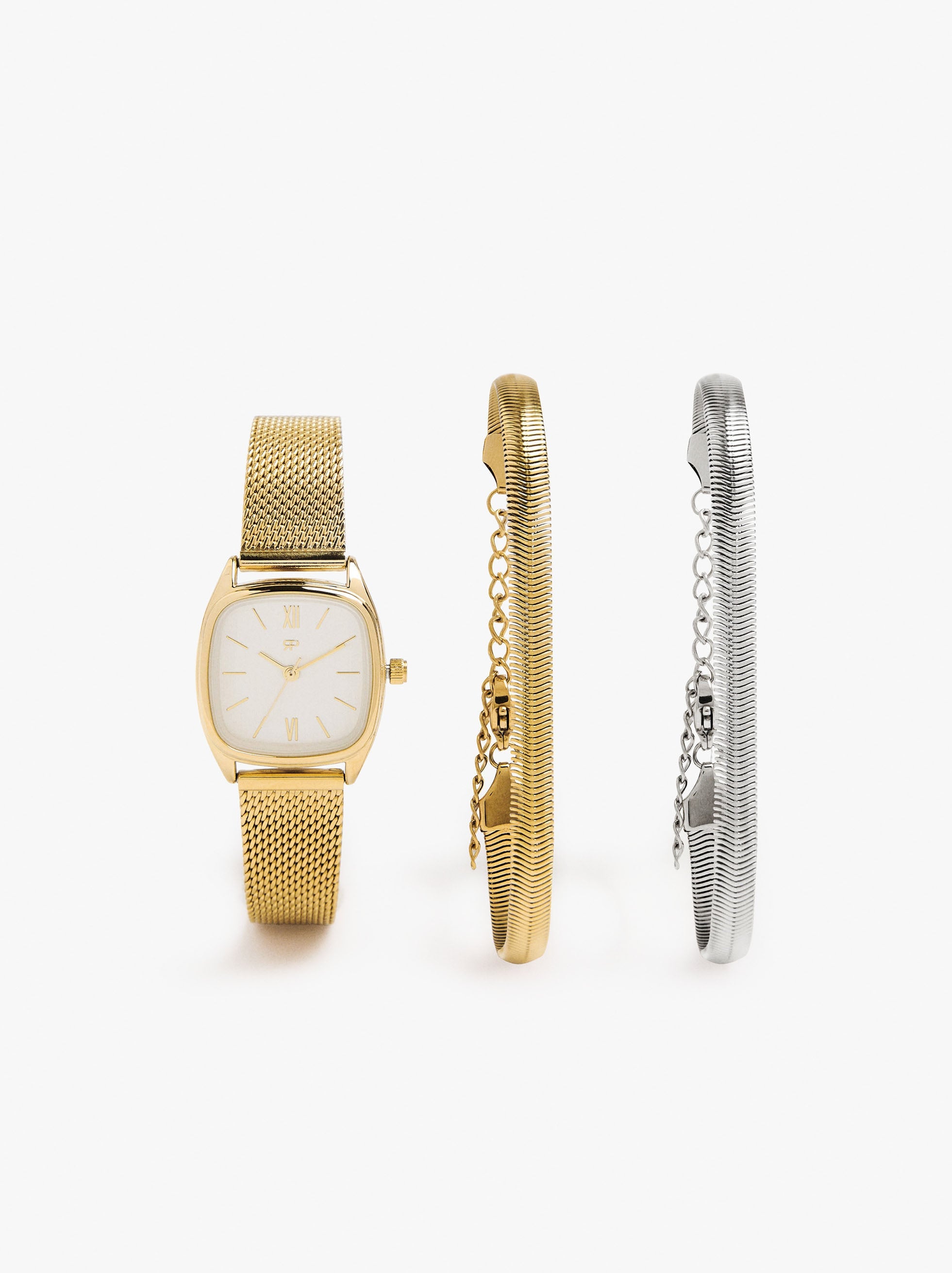 Set De Reloj Con Pulseras