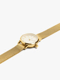 Reloj De Malla Metálica De Acero Inoxidable