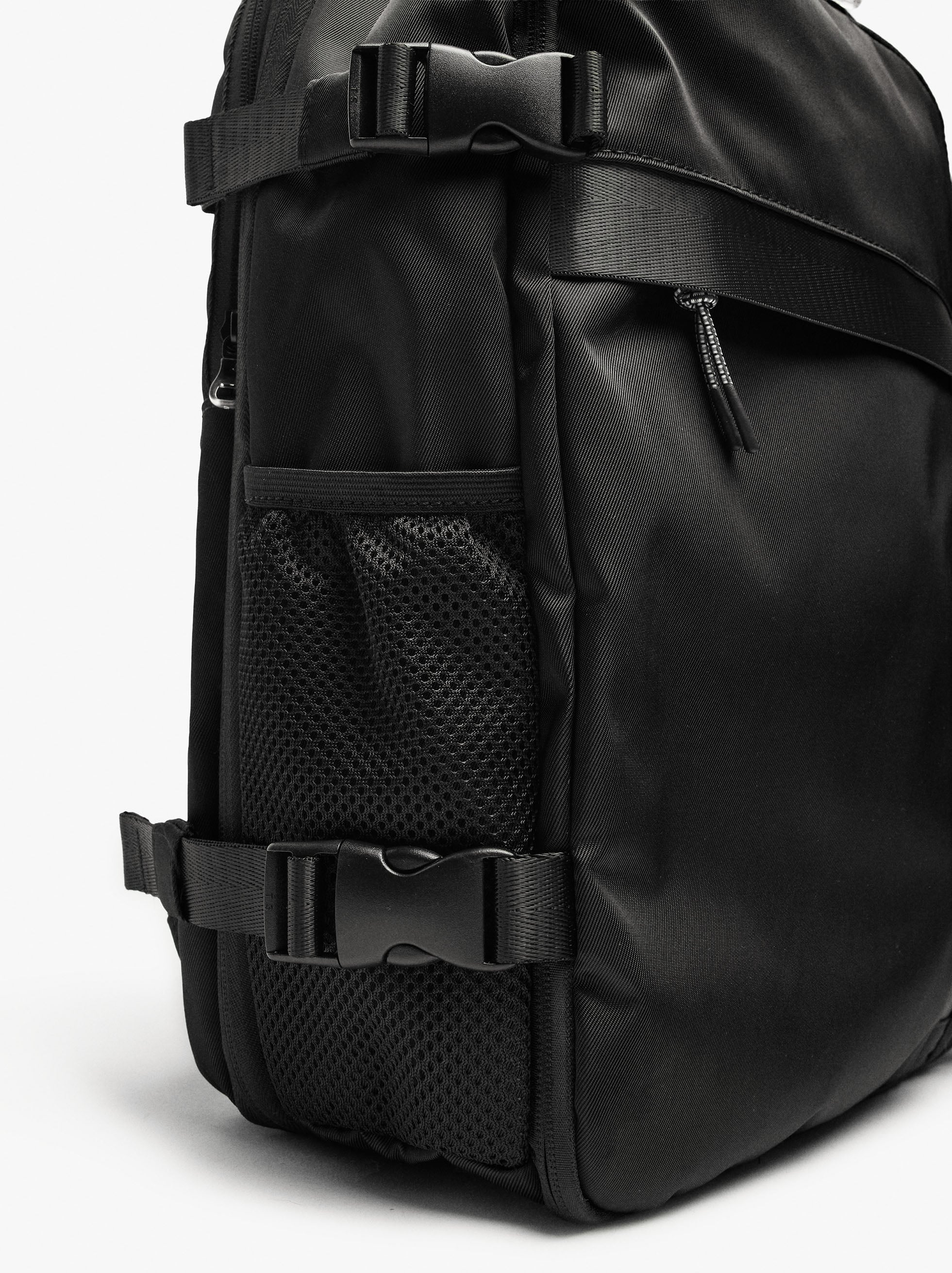 Mochila De Cabina Nylon Extensible Con Porta-Botella