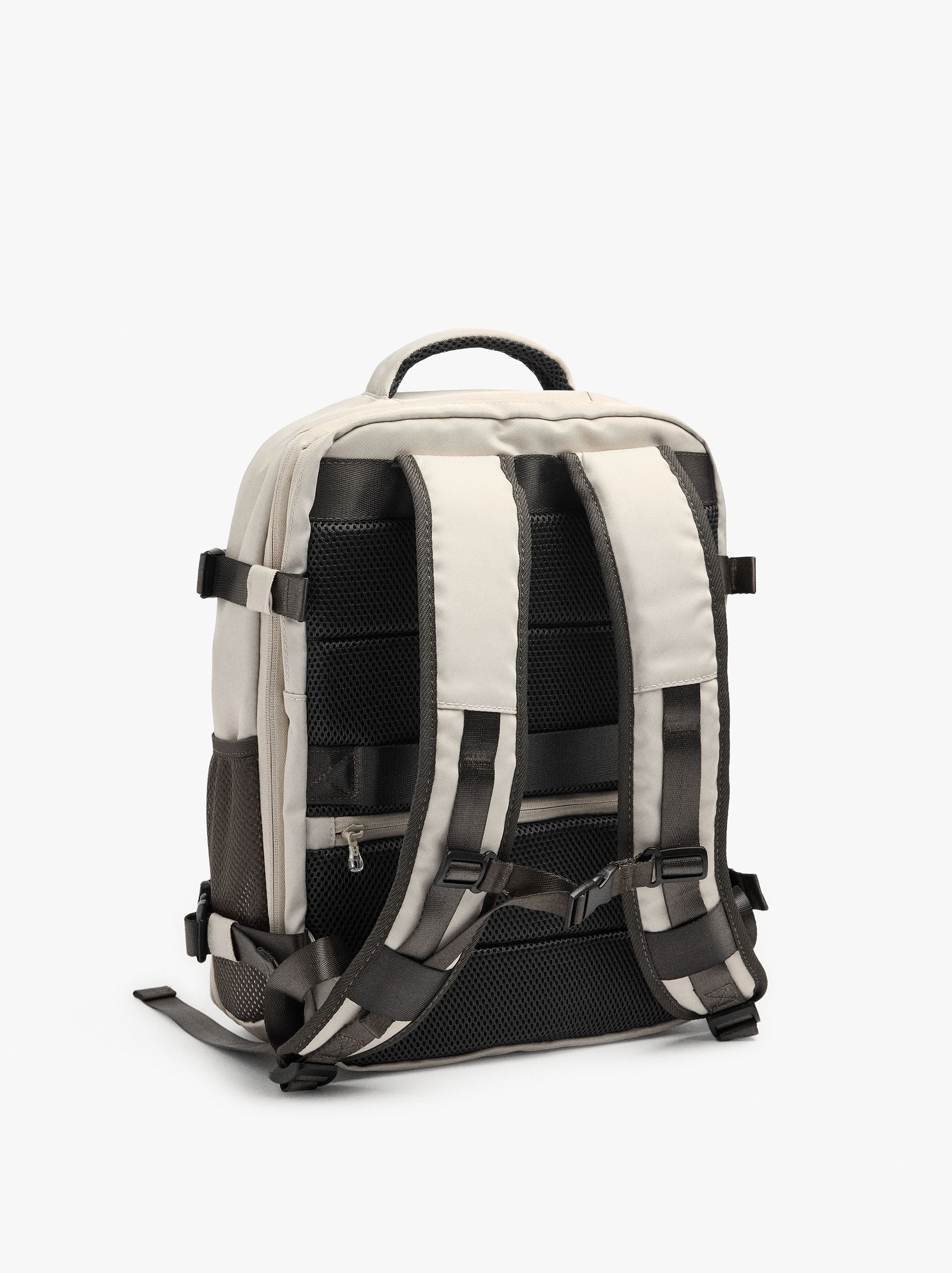 Mochila De Cabina Nylon Extensible Con Porta-Botella
