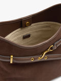 Bolso De Hombro Detalles De Piel Con Cinturón