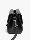 Bolso Bandolera Solapa Doble Con Efecto Craquelado