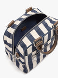 Bolso Bowling A Rayas Con Bandolera