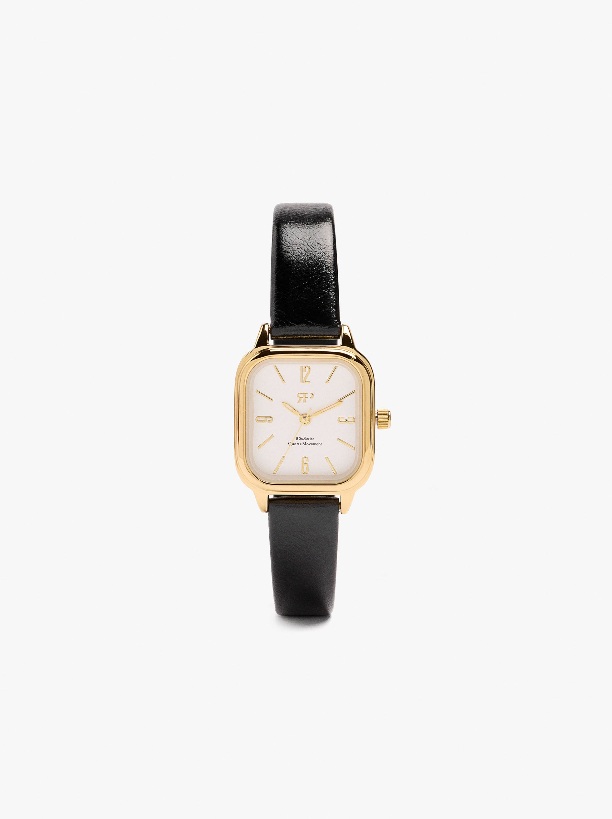 Reloj Cuadrado Pulsera Con Textura