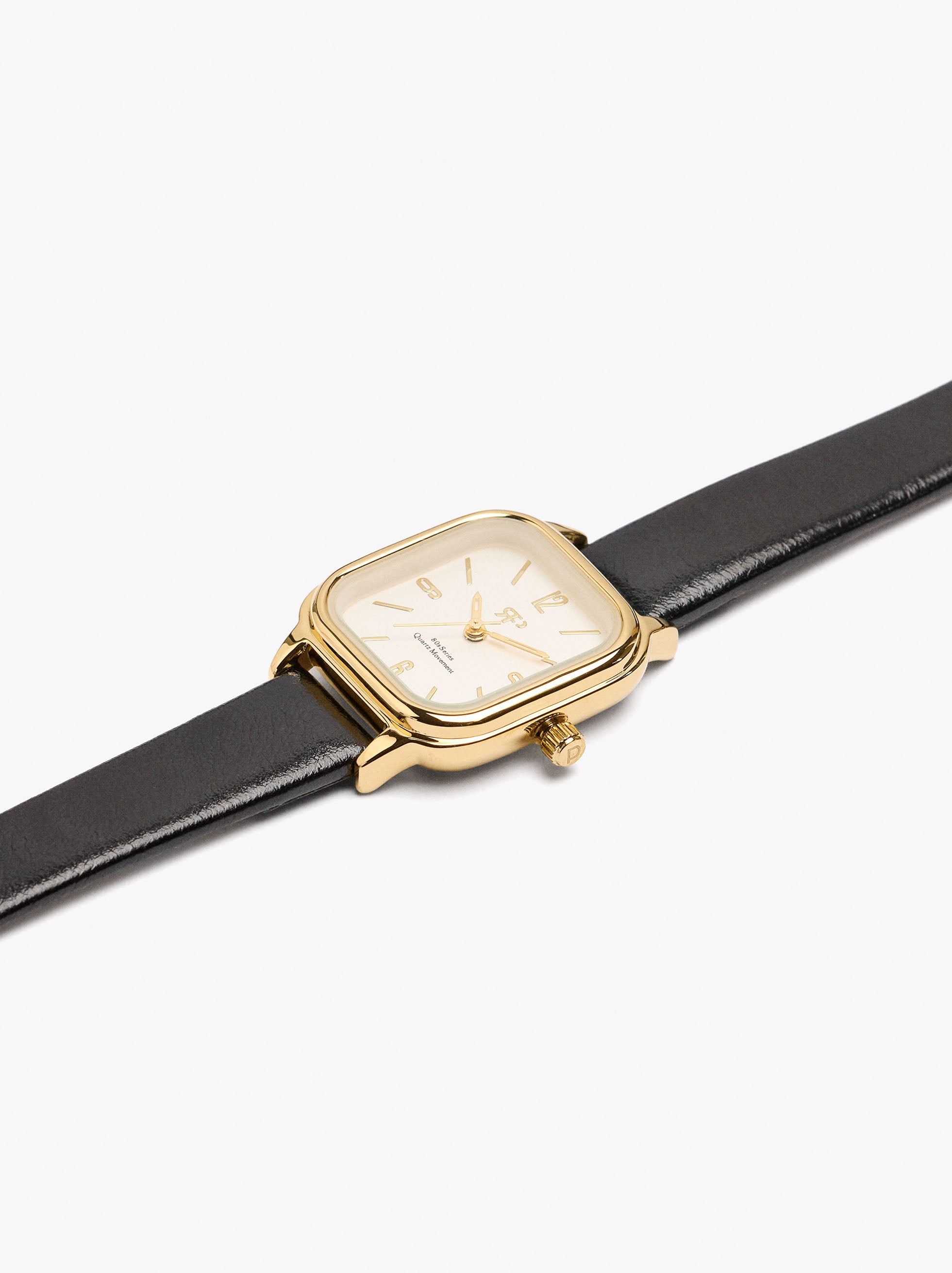 Reloj Cuadrado Pulsera Con Textura