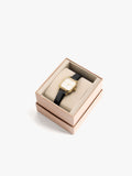 Reloj Cuadrado Pulsera Con Textura