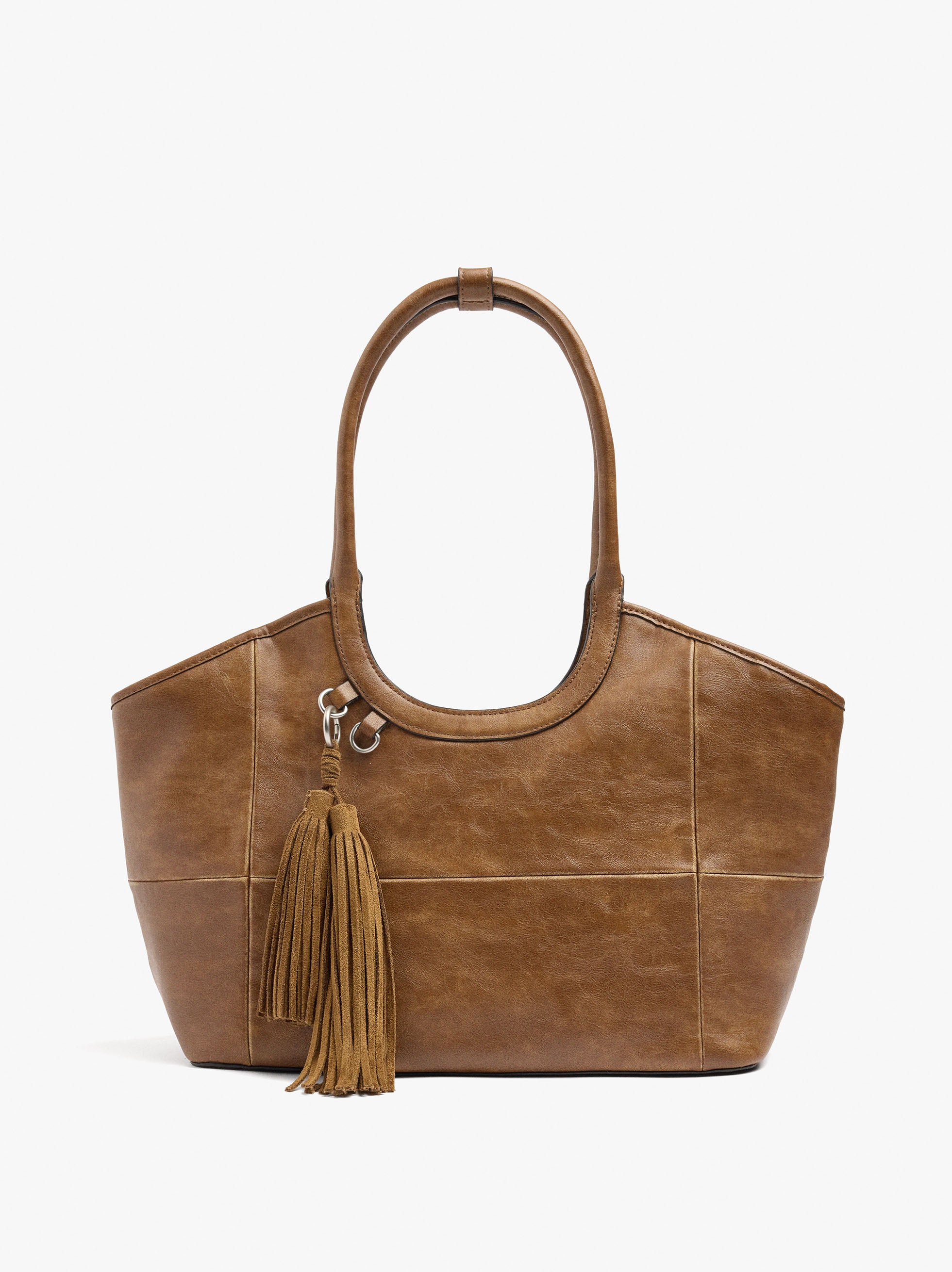Bolso Shopper Con Bolsa Removible Y Colgante