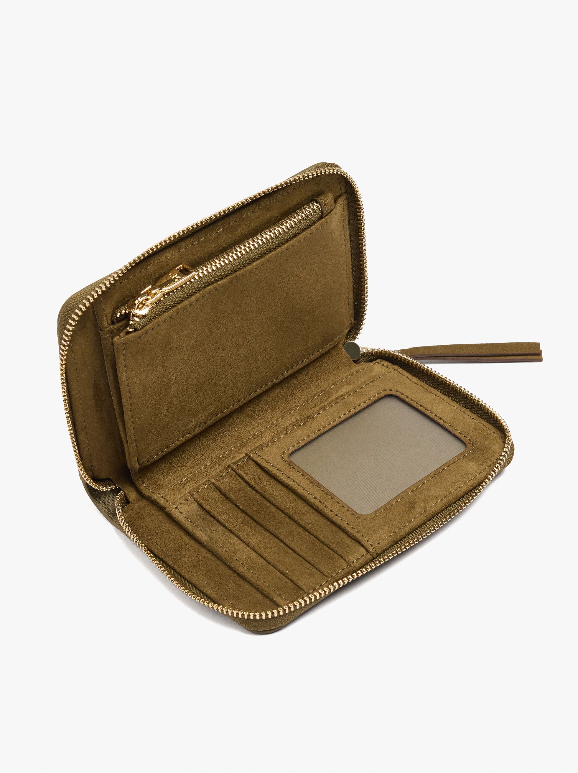 Cartera Con Efecto Piel