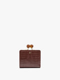 Cartera Con Grabado Animal Cierre De Boquilla