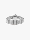 Reloj Con Cristales Y Brazalete De Acero Inoxidable